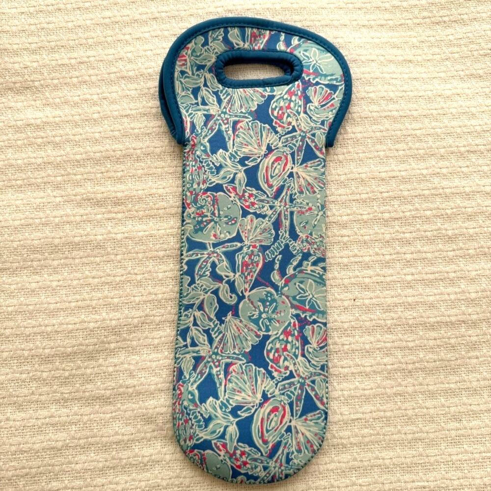 Lilly Pulitzer Insulated Wine Sleeve Carrier